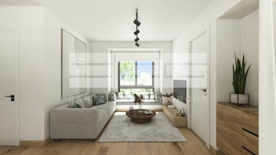 (For Sale) Residential Floor Apartment || Athens South/Nea Smyrni - 47 Sq.m, 1 Bedrooms, 200.000€ 