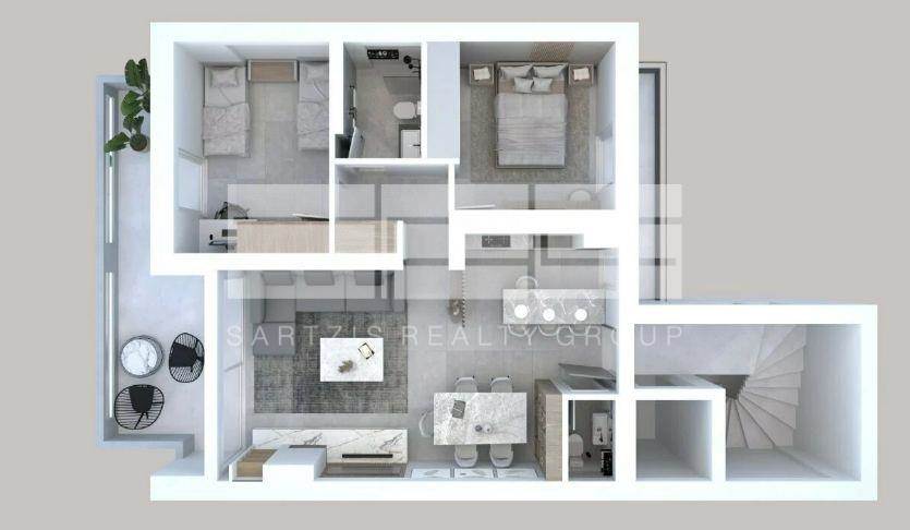 (For Sale) Residential Apartment || East Attica/Acharnes (Menidi) - 75 Sq.m, 2 Bedrooms, 210.000€ 