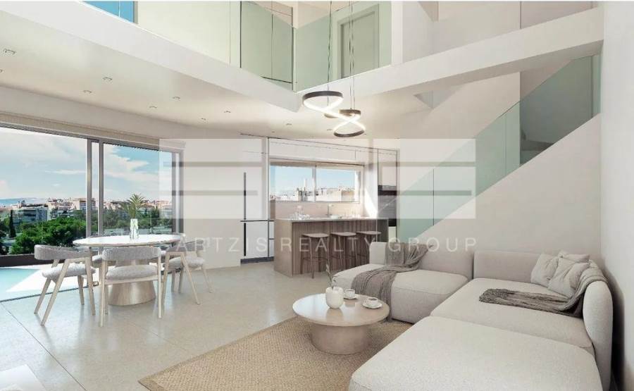 (For Sale) Residential Maisonette || Athens South/Alimos - 110 Sq.m, 2 Bedrooms, 600.000€ 